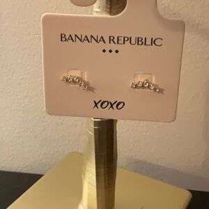 Banana Republic Gold Dainty Stud Earrings